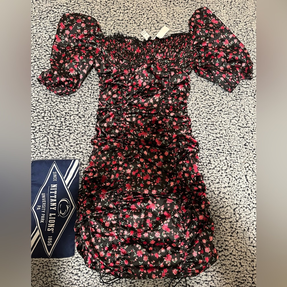 For Love and Lemons Melrose Black mini Dress
